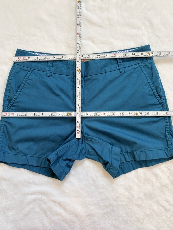 J. CREW Chino “Broken In” 100% Cotton Shorts Light Blue Womens Size 6 - Picture 7 of 8